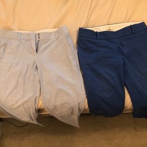 Petite J.Crew Cropped Pants